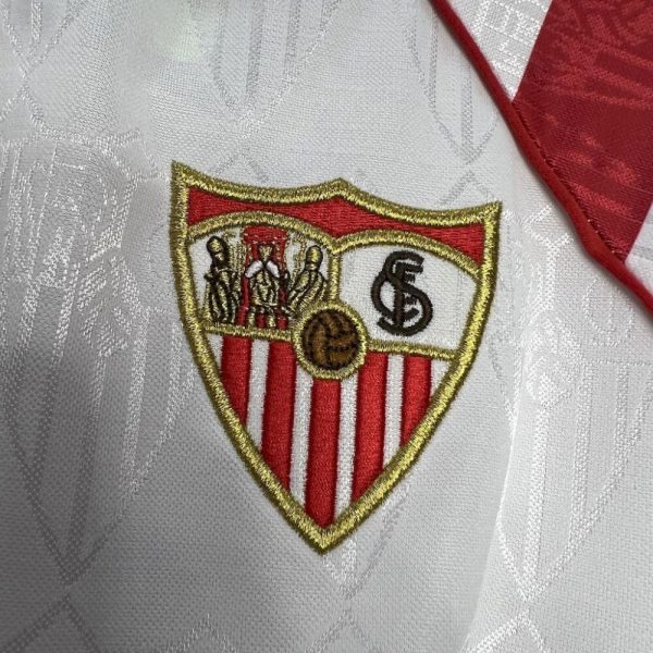 Sevilla Fc 1992/93 Home Retro Jersey - Image 6