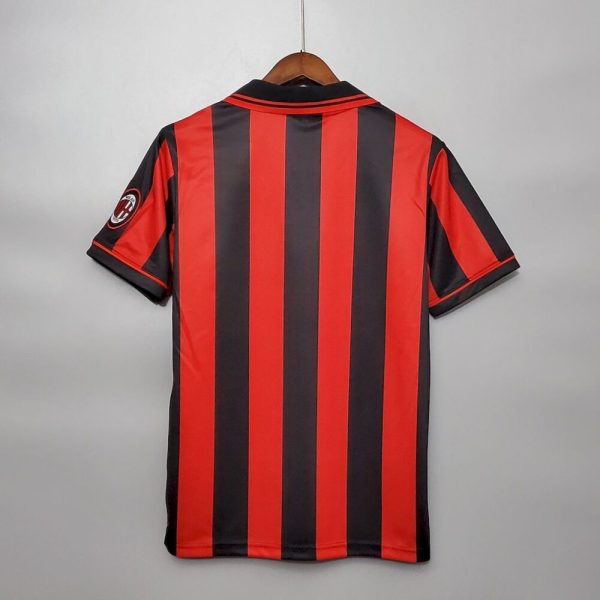 Ac Milan 1996/97 Home Retro Jersey - Image 2