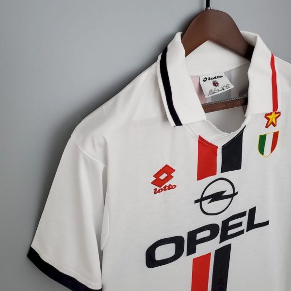 Ac Milan 1995/97 Away Retro Jersey - Image 5