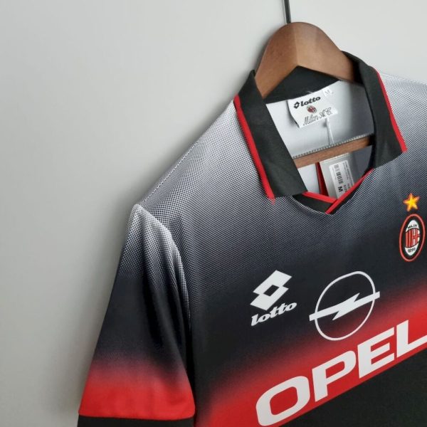 Ac Milan 1995/96 Training Suit Black Jersey - Image 7
