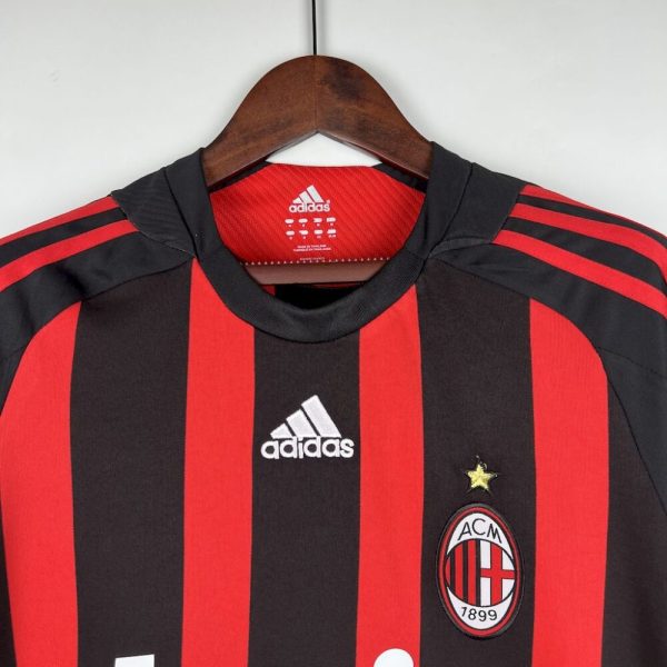 Ac Milan 2008/09 Home Retro Jersey - Image 8