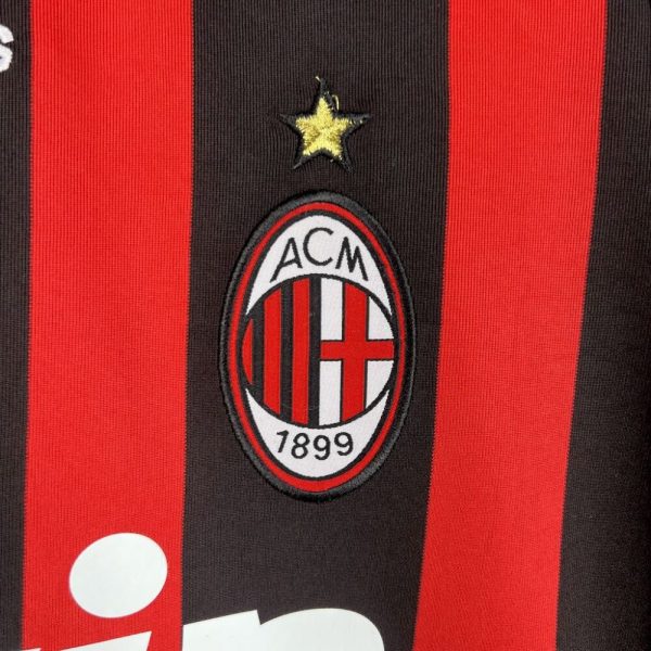 Ac Milan 2008/09 Home Retro Jersey - Image 6