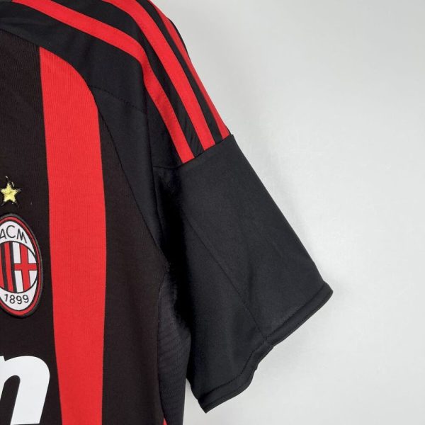 Ac Milan 2008/09 Home Retro Jersey - Image 5