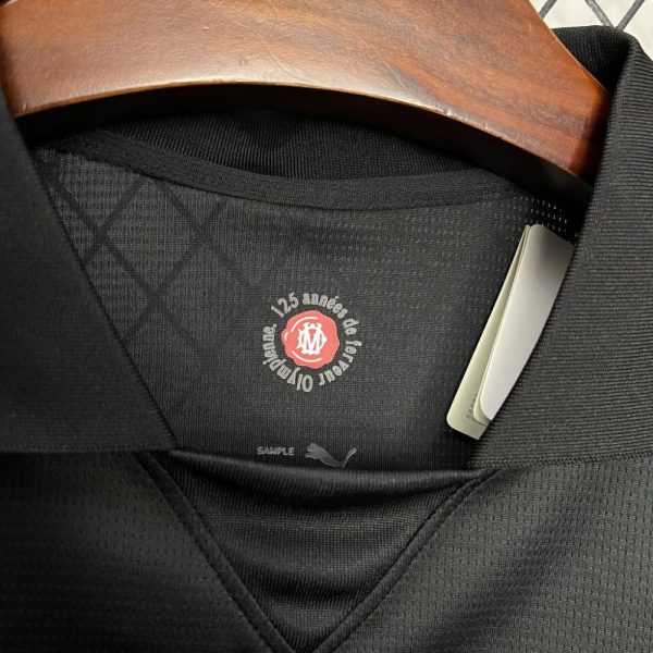 Olympique De Marseille 125Th Anniversary Black Jersey - Image 6
