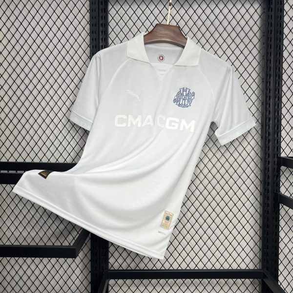 Olympique De Marseille 125Th Anniversary White Jersey