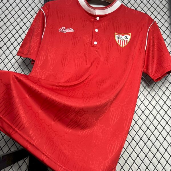 Sevilla Fc 1991/92 Away Retro Jersey - Image 5