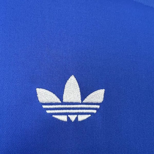 Manchester United 2024/25 Joint Edition Blue Long Sleeves Retro Jersey - Image 5