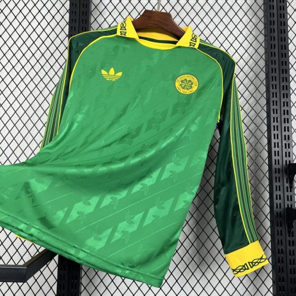Celtic 2024/25 Special Edition Long Sleeves Retro Jersey - Image 5