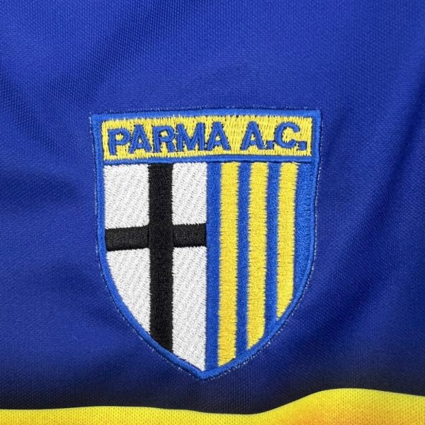 Parma Calcio 2001/02 Home Retro Jersey - Image 7