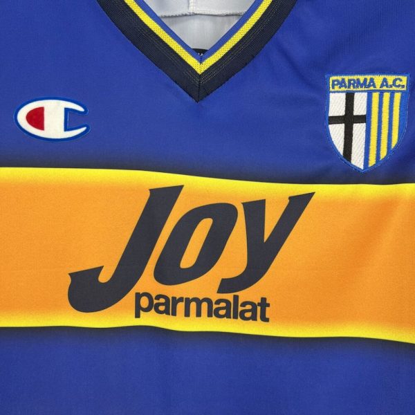Parma Calcio 2001/02 Home Retro Jersey - Image 6