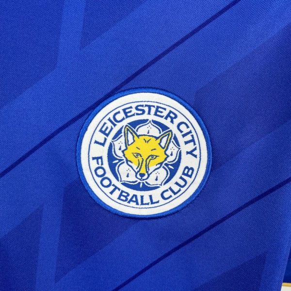 Leicester City 2018/19 Home Retro Jersey - Image 7