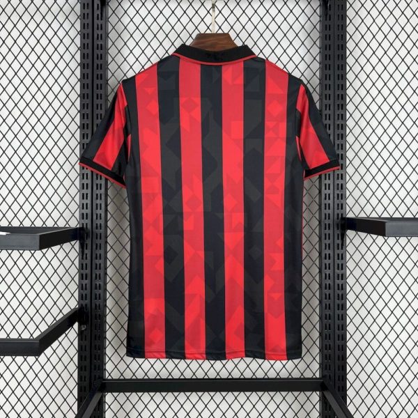 Ac Milan 1995/96 Home Retro Jersey - Image 2