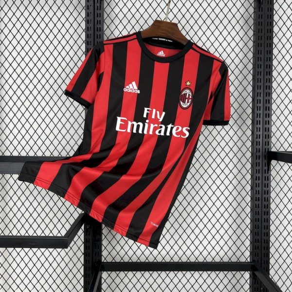Ac Milan 2017/18 Home Retro Jersey