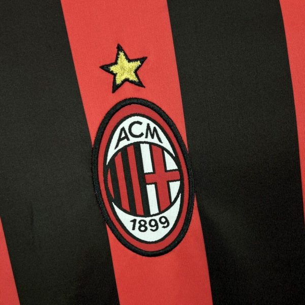 Ac Milan 2017/18 Home Retro Jersey - Image 8