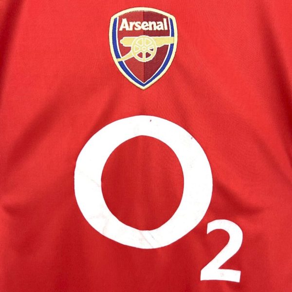 Arsenal 2004/05 Home Retro Jersey - Image 4
