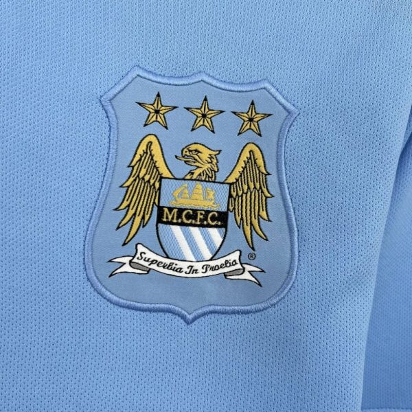 Manchester City 2013/14 Home Retro Jersey - Image 5