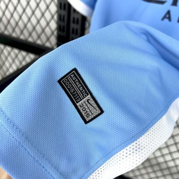 Manchester City 2015/16 Home Retro Jersey - Image 7
