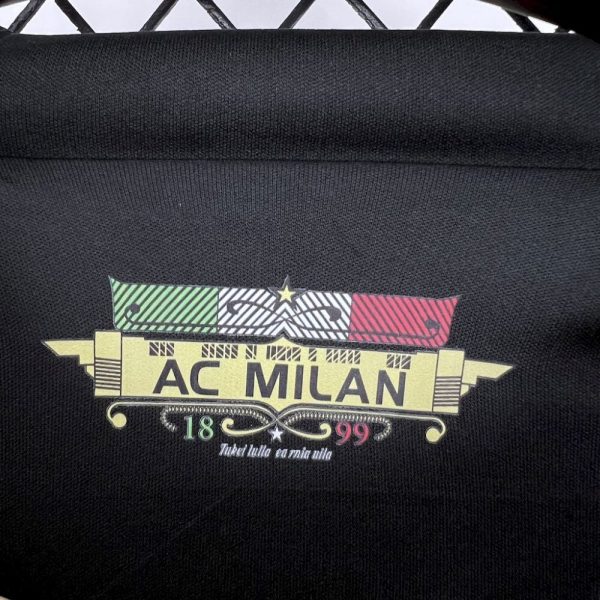 Ac Milan 2010/11 Home Long Sleeves Retro Jersey - Image 8