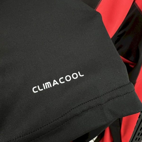 Ac Milan 2010/11 Home Long Sleeves Retro Jersey - Image 3