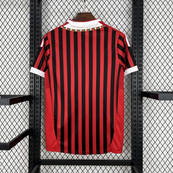Ac Milan 2011/12 Home Retro Jersey - Image 2