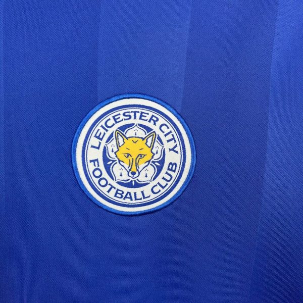 Leicester City 2015/16 Home Retro Jersey - Image 6