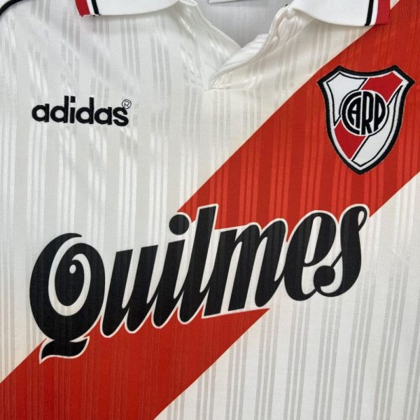 River Plate 1995/96 Home Retro Jersey - Image 4