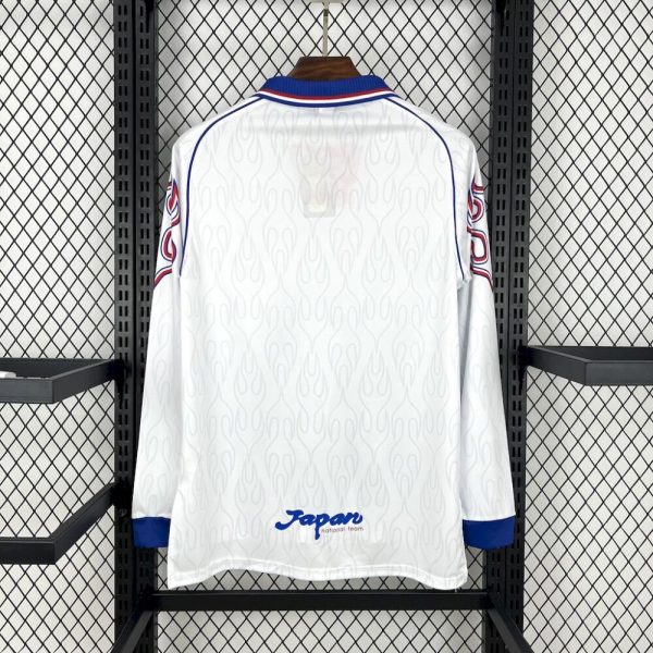 Japan 1998 Away Long Sleeves Retro Jersey - Image 2