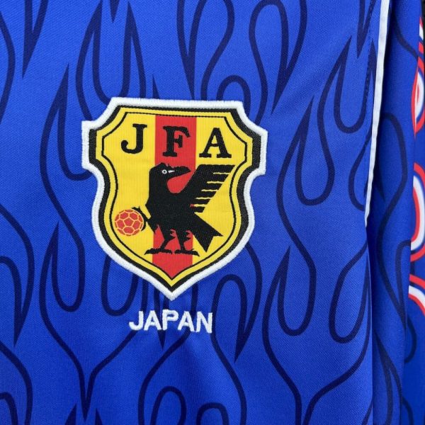Japan 1998 Home Long Sleeves Retro Jersey - Image 6