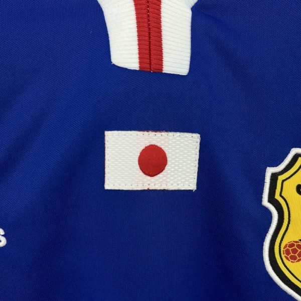 Japan 2000 Home Long Sleeves Retro Jersey - Image 9