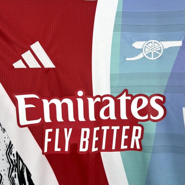 Arsenal Adidas 2024/25 Pre Match Jersey - Image 5