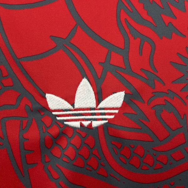 Real Madrid 2024/25 Red And Black Dragon Jersey - Image 7