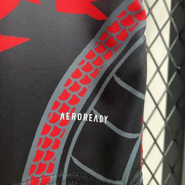 Real Madrid 2024/25 Red And Black Dragon Jersey - Image 4