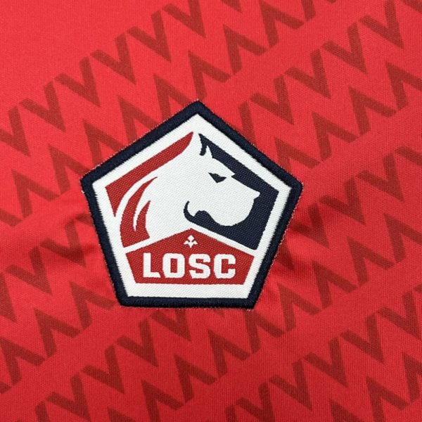 Lille Osc 2024/25 Home Jersey Kids Kit - Image 10