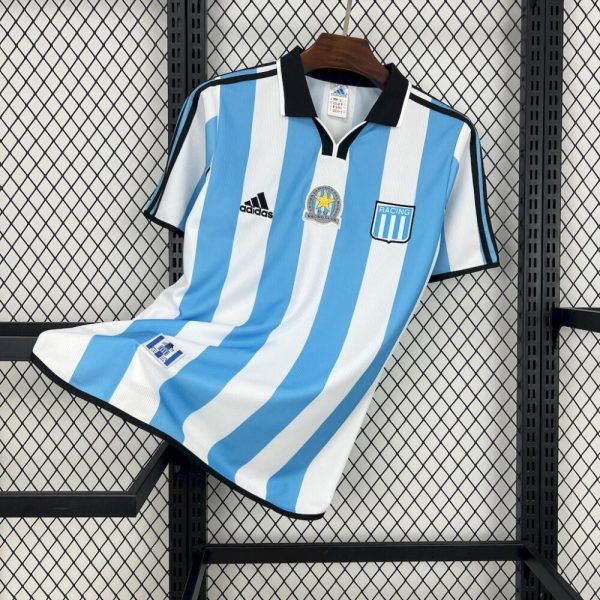 Racing Club De Avellaneda 2000/01 Home Retro Jersey
