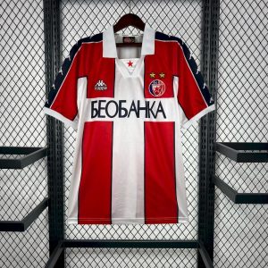 Red Star Belgrade 1995/97 Home Retro Jersry