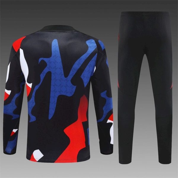 Manchester United 2024/25 Half-Zip Adult Sweater +Pant 14001 - Image 2