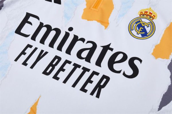 Real Madrid 2024/25 Half-Zip Adult  Sweater+Pant 14001 - Image 4