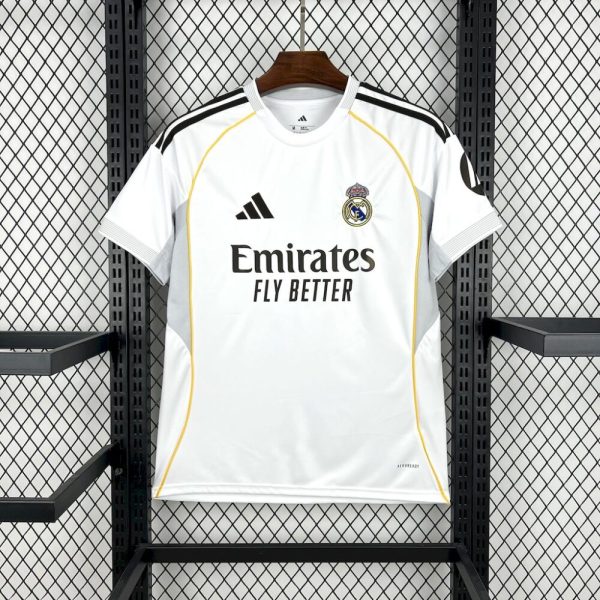 Real Madrid 2025/26 Home Jersey - Image 4