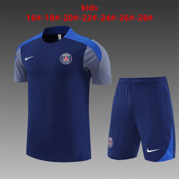Paris Saint-Germain 2024/25 Training Kids Jersey+Short 14001