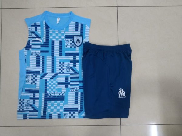 Olympique Marseille 2024/25 Adult Tank Top+Short 815