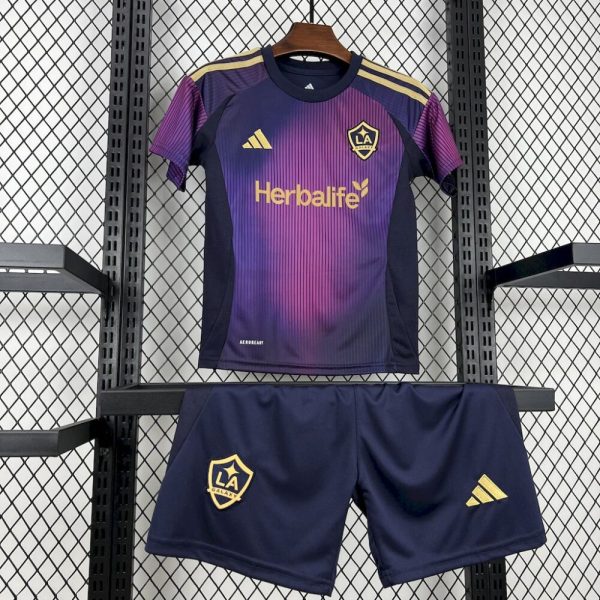 La Galaxy 2025/26 Away Kids Kit - Image 3