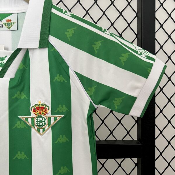 Benfica  1995/97 Home Kids Retro Jersey And Shorts - Image 7