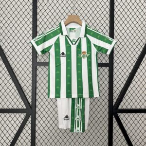 Benfica  1995/97 Home Kids Retro Jersey And Shorts