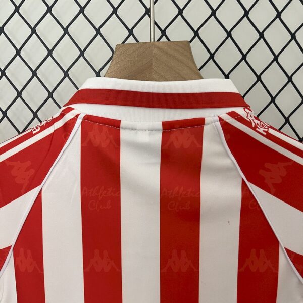 Athletic Bilbao 1995/97 Home Kids Retro Jersey And Shorts - Image 6