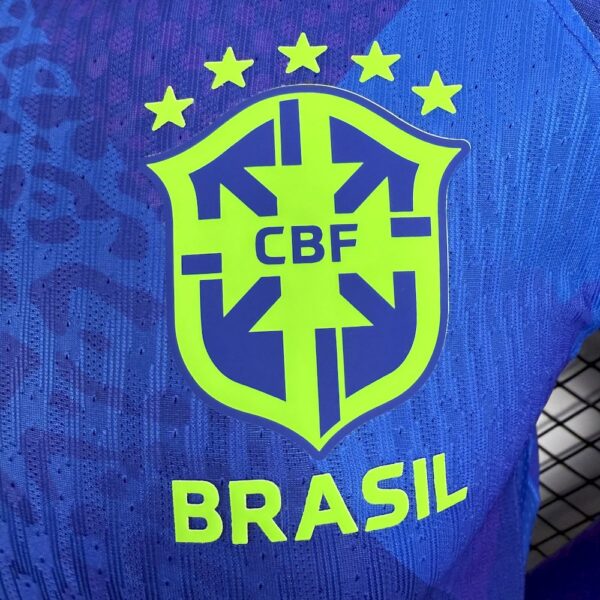 Brazil 2025/26 Away Long Sleeves Jersey Player Version - Image 8