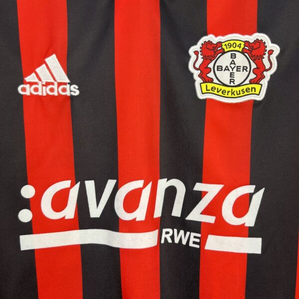Bayer 04 Leverkusen 2000/01 Home Retro Jersey - Image 5