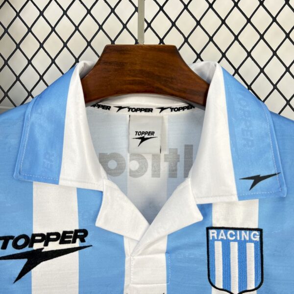 Racing Club De Avellaneda 1997/98 Home Retro Jersey - Image 9