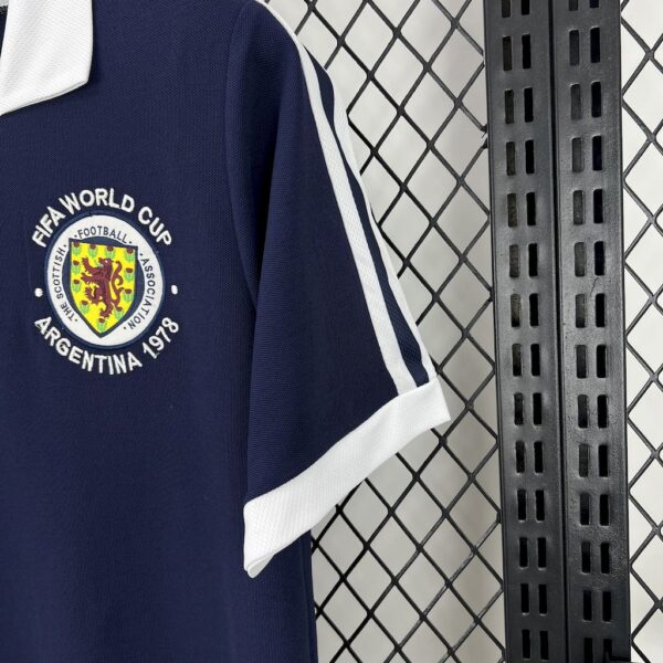 Scotland 1978 Home Retro Jersey - Image 3