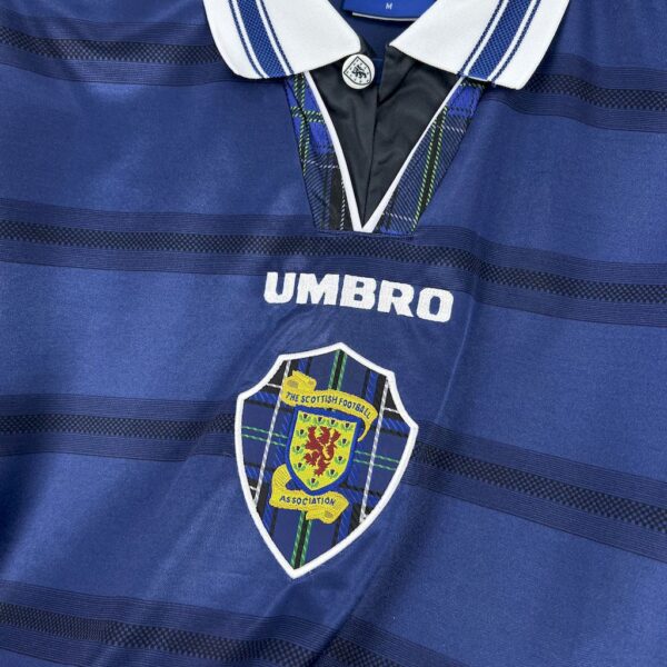 Scotland 1998/00 Home Retro Jersey - Image 6