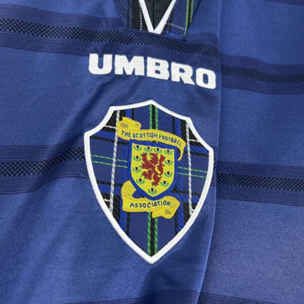 Scotland 1998/00 Home Retro Jersey - Image 5